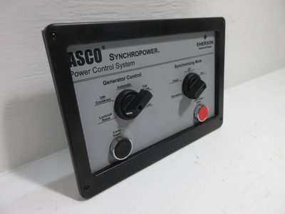 Image of ASCO Synchropower Power Control System Generator Control Emerson Network Power