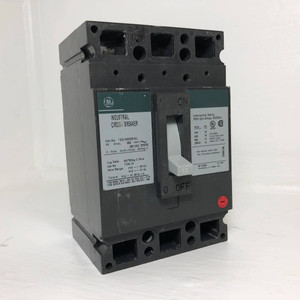 GE TED136035WL 35A Circuit Breaker Green 3P 600V 35 Amp HACR General Electric (EM3205-1)