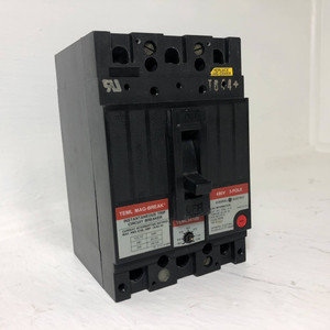 Image of GE TEML34100 100A Mag-Break Circuit Breaker 480 VAC 3P 100 Amp General Electric