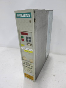 Siemens 1P 6SE7018-0TA21 DC Inverter Simovert VC 8A Drive Controller w/ Cards (DW1305-4)