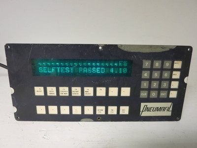 Image of Pneumafil 3044 Display Control Panel Operator Interface Rev N V4.10 3205-522