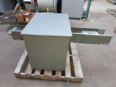 Image of GE AFS1 800A 600V Armor-Clad Cable Tap Box 3PH 3W Busway End 800 Amp w Connector