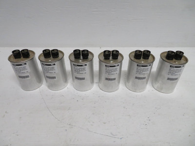 Lot of 6 CDE 552210P1 Capacitor PCHT58T46X391B 46 MF 580 VAC AFC 50/60 Hz (NP2291-29)