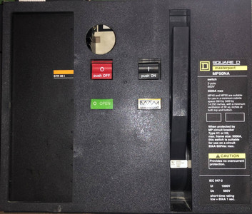 Square D MP50NA 5000A Masterpact Bolt-On Molded Case Switch in Cradle 5000 Amp (EM3471-1)