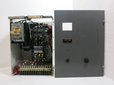 Image of Westinghouse Type W Size 1 FVR Reversing Starter 3 Amp Breaker 18" MCC Bucket