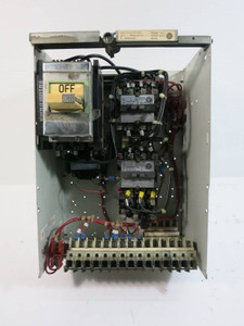 Westinghouse Type W Size 1 FVR Reversing Starter 3 Amp Breaker 18" MCC Bucket (TK4933-1)