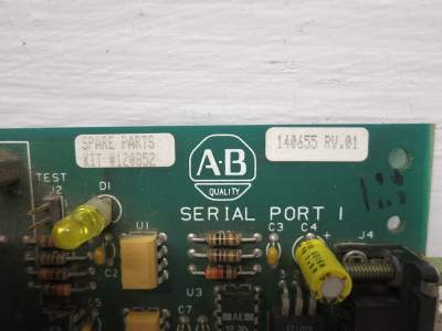 Allen Bradley 140655 Rev 01 Remote Interface PCB Control Board SP# 120852 (EBI0157-2)