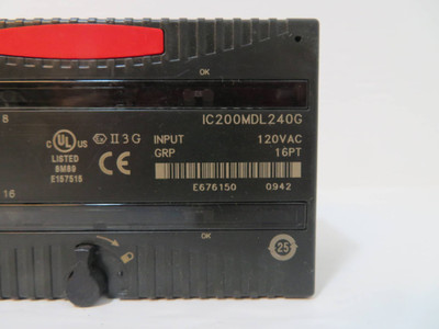 GE Fanuc IC200MDL240G Input VersaMax Micro Controller Control Module PLC Versa (NP2407-1)