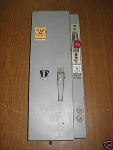 Image of Westinghouse Size 1 Starter 15A Breaker Combination Combo Box 14DP32AA