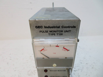 GEC Pulse Monitor Unit Type T130 PMU T-130 0-10 PLC Module Monitoring P-M-U (NP2426-1)