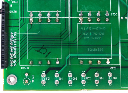 GE Multilin 1219-0015-H3 SR-750 Relay CT Board Rev H3 1719-1001 General Electric (EM3598-1)