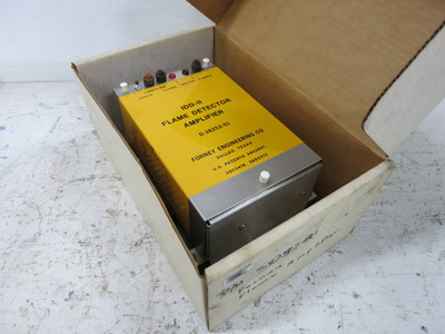 Image of NEW Forney IDD-II D-38252-01 Flame Detector Amplifier 38253-01 PLC IDD-2 IDDII