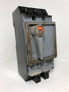 Image of FPE NFJ631200R 200A AB Circuit Breaker w/ Handle NFJ-R 600V 3P 200 Amp bad label