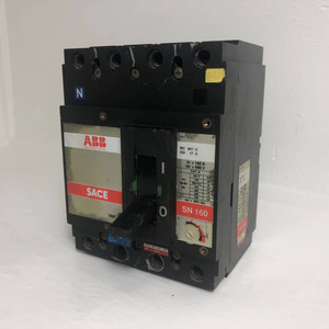 Image of ABB SACE SN 160 Circuit Breaker w/ Shunt 690V 4 Pole 160 Amp SN160