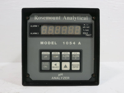 Rosemount Analytical 1054APH pH Analyzer Model 1054-A 115V Fisher Rosemount (TK5280-1)