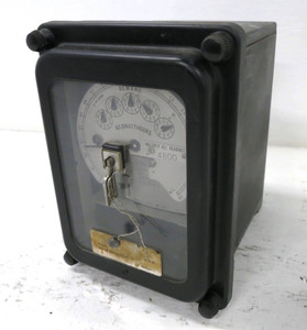 GE 706X64G263 2 Stator Watthour Meter Relay 3PH DS-63 Watt Hour 200:5 120:1 120V (DW1780-2)