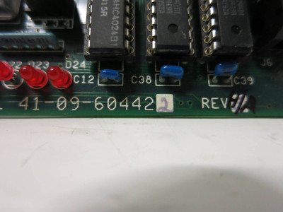 Cyberex 41-09-604422 Rev H/A Source Control Board PLC Card Module (TK5444-2)