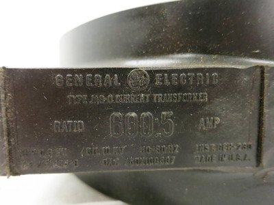 NEW GE 750X10G507 Current Transformer Type JAG-0 Ratio 600:5A CT 600:5 (DW1845-1)
