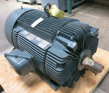 REBUILT GE 250 HP Tri-Clad AC Motor 2300V 1780 RPM XL447TS 2300 VAC XL-447TS (PM3047-1)