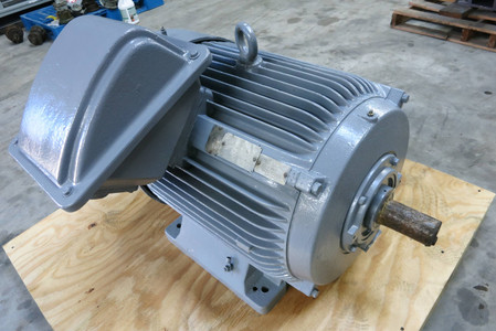 Rebuilt Teco Westinghouse AEEA 125HP 230/460V 1775 RPM Explosion Motor 444TS 125 (PM3052-1)