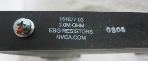 HVCA EBG 164877.03 Resistor 3.0M Ohm 3.0 16487703 (GA0108-19)
