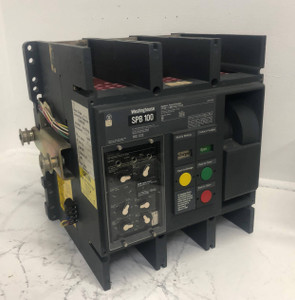 CH Westinghouse SPB 100 1600A Drawout EO Pow-R Breaker LSG 1000 Amp Plug & Shunt (EM3926-1)