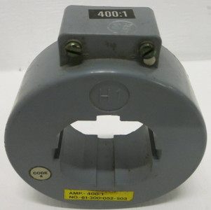 Image of Siemens 61-300-052-503 Current Transformer Ratio 400/1 CT