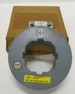NEW Siemens 61-300-052-503 Current Transformer Ratio 400/1 CT NIB (GA0203-9)