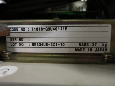 IDM Controls  PowrMaster AC Motor Speed Control Drive 71616-G3U40111E  ATM1 (GA0290-1)
