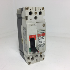 Cutler Hammer E125H EGH2060FFG 60A Circuit Breaker 2 Poles 60 Amp Eaton HACR (EM4085-1)