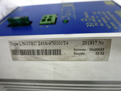 UnoTec NGEU 2410-970101T4 Power Supply Module 230/400 - 24V 10A 240W Schneider (DW2768-1)