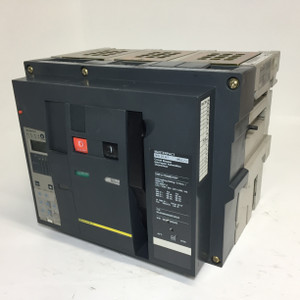 Image of Square D NW25H1 2500A LSIG MasterPact Circuit Breaker w/ 2500 Amp Trip 3P Ground