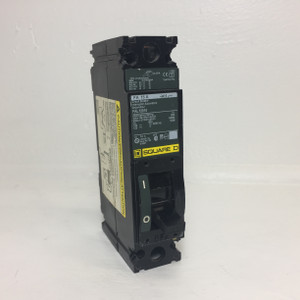 Image of Square D FAL12015 15A Circuit Breaker Green Label 120 VAC 1 Pole FAL 15 Amp 1P