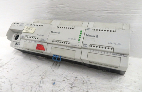 Moeller PS4-201-MM1 + LE4-501-BS1 + LE4-116-DD1 Compact PLC Controller Expansion (DW3142-6)