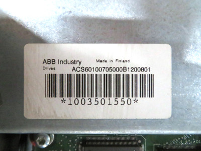 ABB ACS601-0070-5 60 HP AC VS Drive ACS-600 ACS-601 480V 60HP 84A ACS60100705 (DW3153-4)