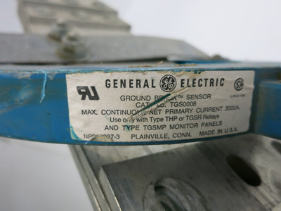 GE TGS0008 Ground Break Sensor 3000A w Neutral Disconnect link 13" Aluminum (GA0509-1)