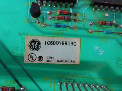 GE Fanuc IC600YB913C 10-50VDC Sink Out Output Module Series Six PLC IC600YB913 (DW3166-4)