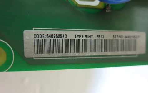 ABB 64696254D RINT-5513 VS Drive Control Board ACS BAU 64696289-C RINT5513 OY (DW3204-13)