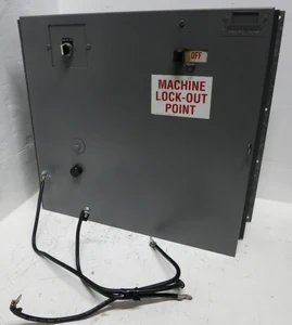 Image of GE QMR Size 3 Fusible Combination Starter FVNR 177-55220 w Square D Starter 8536