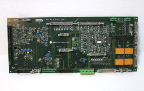Image of Emerson 417031G1 Rev 4 Main Control Board PCB PLC Network Power 417031G-1