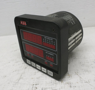 Image of Electro Industries Model DMVA100-3E Power Meter Display Module AC Volts Amps ABB