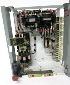 GE 8000 Size 1 Reversing Starter 30A Fusible 18" MCC Bucket CR209C0 30 Amp FVR (DW3286-2)