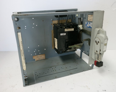 Square D Model 4 15A Breaker Feeder 12" Motor Control MCC Bucket 15 Amp Mod 4 (DW3348-17)