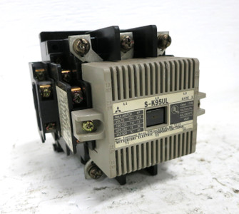 Mitsubishi S-K95UL Contactor Size 3 60HP 120V Coil 93A SK95UL S-K95 sz3 (DW3595-2)