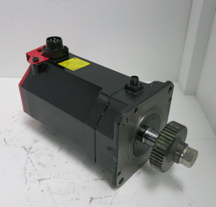 Image of Fanuc aiF 22/3000 A06B-0247-B605#S000 3000 RPM AC Servo Motor Pulsecoder aiAR128