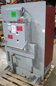 Image of Siemens 2000A 38kV 38-3AFS-1500-56 56VDC AC High Voltage Vacuum Circuit Breaker