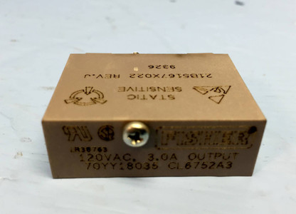 Fisher Rosemount CL6752A3 120V 3.0A Out 21B5167X022 (LOT OF 10) (EBI1477-27)