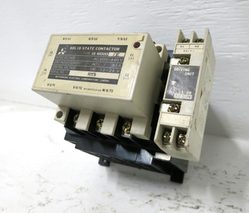 Mitsubishi US-KH30SS TE Motor Contactor 30A 200-440V 12-24V DC Control 30 Amp (DW3673-1)