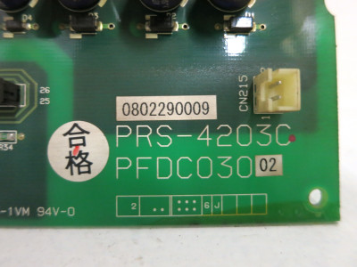 Daihen PRS-4203C Control Board EX Robot PFDC03002 Weld PRS4203C (DW4021-2)