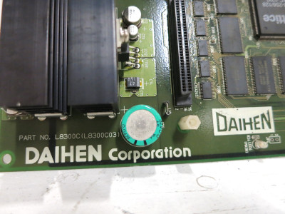 Daihen L8300C + L8310S Control Board EX Robot F02J1617 Weld L8300C03 L8310S02 (DW4019-1)